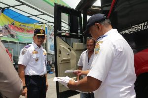 Dishub Sumut Lakukan Ramp Check Jelang Kesiapan Armada Mudik Lebaran, 9 Pengemudi Positif Narkoba