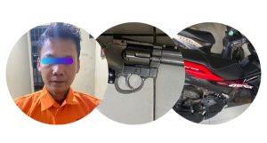 Dua Perampok Bersenpi Beraksi di Fly Over Tol KM 54 Desa Sumber Agung Ditangkap Polisi