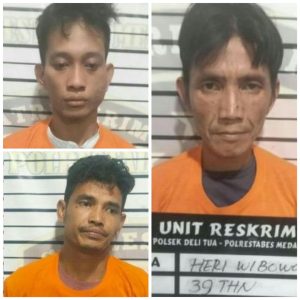 Tiga Pembobol Rumah di Jalan Karya Jaya Ditangkap Polisi, Seorang Buron