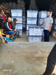 PHPU Gerindra di MK, KPU Medan Buka Kotak Suara dari TPS di Kecamatan Medan Timur