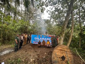 Kampung Narkoba Sibolangit Digerebek, 3 Orang Ditangkap