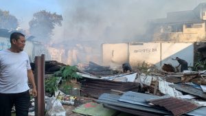 7 Rumah Warga Ludes Dilahap Si Jago Merah