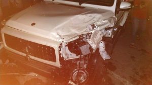 Dua Mobil Ringsek Alami Kecelakaan di Simpang Barat Medan