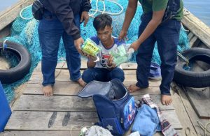 Polairud Polda Sumut Amankan 2Kg Sabu Dari Perairan Tanjung Kumpul Asahan