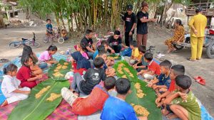 Kembangkan Bakat & Potensi Anak, Barisan Akar Rumput Gelar Kegiatan Minggu Ceria di Sanggar Baca