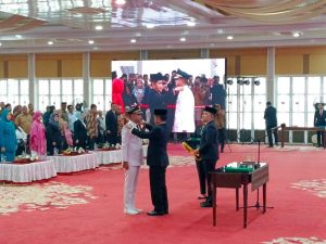 Moettaqien Hasrimi Resmi Dilantik Jadi Pj Walikota Tebing Tinggi