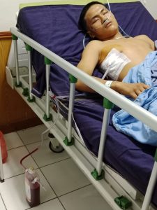 Korban Penikaman Geng Motor Minta Polisi Tangkap Para Pelaku