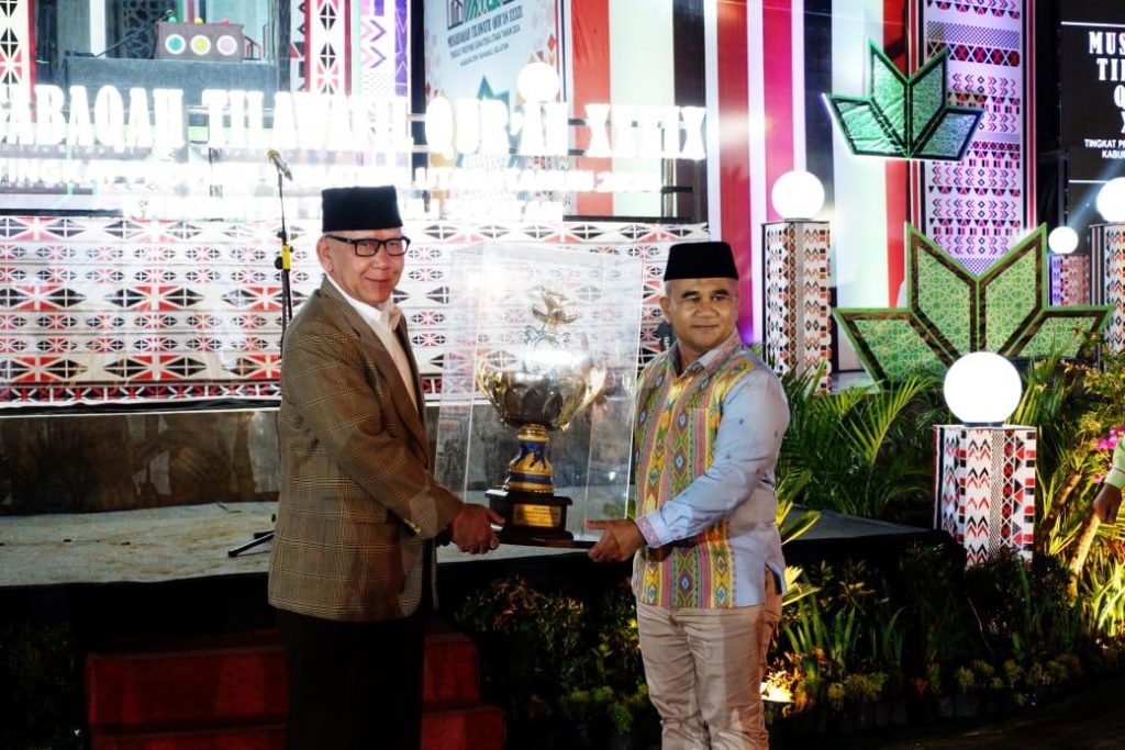 Hattrick, Kota Medan Kembali Juara Umum MTQ Tingkat Provinsi Sumut