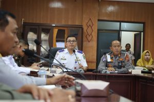 Dishub Sumut Bersama Ditlantas Polda Sumut Gelar Rapat Evaluasi Penataan Lalu Lintas Menjelang PON XXI/2024