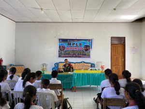 Satgas Yonkav 6/Naga Karimata Berikan Materi Wasbang Kepada Siswa SMA Ajaran Baru
