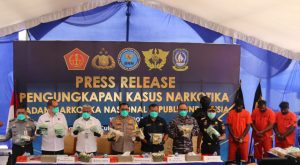 Bea Cukai Batam dan BNN Gagalkan Penyelundupan Narkotika Pada Kapal Berbendera Singapura