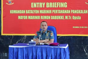 Selaraskan Persepsi, Danyonmarhanlan I Laksanakan Entry Briefing