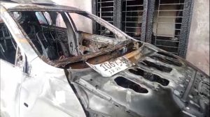 Selain Rumah, Mobil Yaris Warga Juga Ludes Terbakar