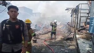 Kompor Meledak, 7 Unit Rumah di Tembung Ludes Terbakar