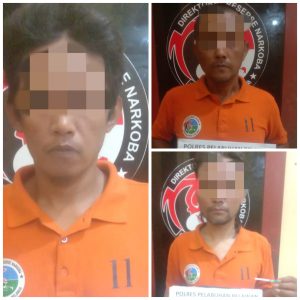 Dua Pengedar dan 1 Pengguna Sabu di Jalan Rawe 6 Diciduk Polisi