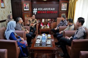 Bertemu Dubes, Aulia Rachman Ajak Warga Singapura Investasi di Kota Medan
