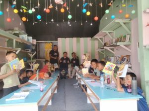 Minggu Ceria Sanggar Baca BAR Sumut, Fokuskan Kepada Adab, Etika & Moral