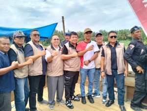 Peringati HUT RI ke 79 Tahun, Desa Pantai Cermin Selenggarakan Lomba Dayung Sampan Tradisional