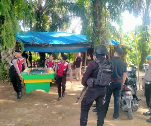 Tim Gabungan Polda Sumut dan TNI GKN di Namo Gajah, 10 Pria Diamankan