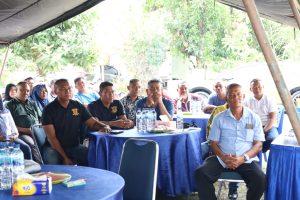 Pererat Tali Silaturahmi Terhadap Prajurit, Danyonmarhanlan I Laksanakan Anjangsana di Komplek TNI AL Barakuda