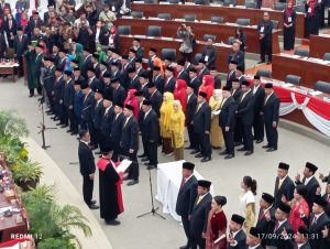 Kepala Pengadilan Tinggi Sumut Lantik 99 Anggota DPRD Sumut Terpilih