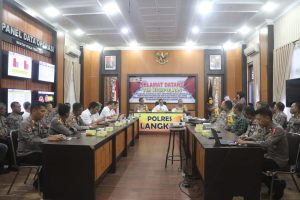 Polres Langkat Terima Kunjungan Kompolnas Dalam Pemantauan Pengamanan Pilkada