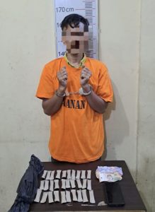 Polres Langkat Sukses Tangkap Bandar Kecil Ganja di Kecamatan Sei Lepan