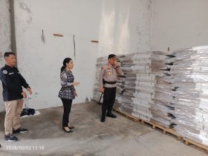 KPU Medan Pastikan Sebagian Bahan Logistik Pilkada Walikota & Wakil Walikota Medan Tiba di Gudang Penyimpanan