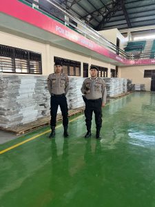Logistik Pemilu Mulai Berdatangan, Polres Langkat Tingkatkan Pengamanan
