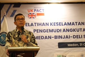 Dishub Sumut Bersama UK PACT dan MTI Sumut Gelar Pelatihan Keselamatan Berlalulintas