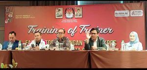 Siapkan KPPS, KPU Sumut Gelar Training of Trainer Kepada KPU Kabupaten & Kota