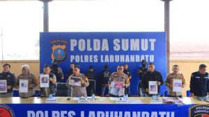 Polres Labuhanbatu Sukses Ungkap Otak Pelaku Pembakaran Rumah Wartawan