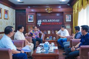 Terima Kunjungan Kepala Cabang Wuling Medan, Pemko Medan Dukung Penggunaan Kendaraan Listrik