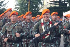 Serah Terima Jabatan Komandan Batalyon Komando 469 Kopasgat TNI AU Medan
