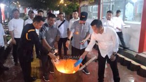 Wujudkan Zero Halinar, Lapas Narkotika Langkat Gelar Razia Kamar Hunian