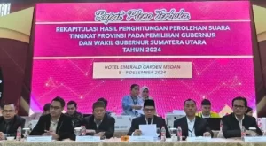 Gelar Rekapitulasi Pilgubsu, KPU Sumut: Baru 24 Daerah Tuntas Dihitung