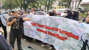Guru Honorer Langkat Demo Kejati Sumut, Minta Objektif Menangani Kasus PPPK 2023