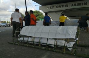 Tragedi Longsor Sembahe, FORMANAS Bawa Keranda Mayat ke Flyover Jamin Ginting