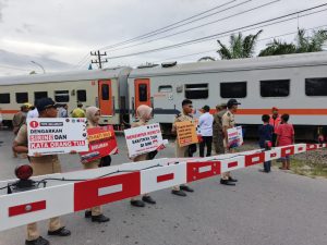 KAI Divre I Apresiasi Pemprov Sumut Bangun Palang Pintu dan Pos Jaga Perlintasan di Kota Tanjungbalai