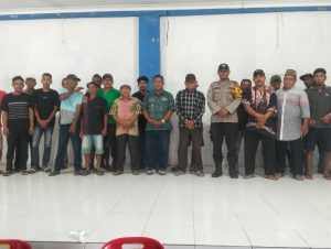Kepala Desa Pulau Kampai Gelar Sosialisasi Bahaya Narkoba Kepada Warganya