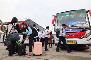 Peserta Mudik Gratis Libur Nataru 2024 Sumut Tiba Dengan Selamat