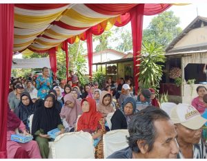 Di Anak Tirikan Soal Bansos, Pensiunan Guru Swasta Mengadu ke Andreas Pandapotan Purba (APP) Dalam Kegiatan Sosper