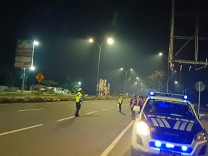 Minimalisir Kejahatan Jalanan, Polres Langkat Gelar Patroli Malam
