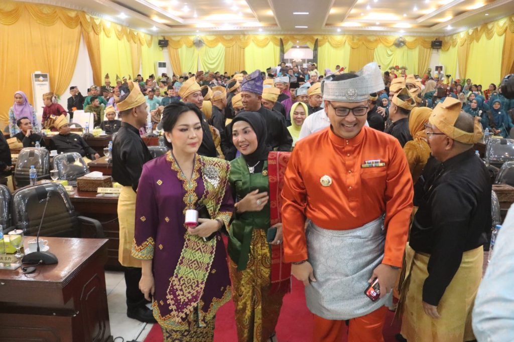 Kapolres Langkat Hadiri Resepsi Peringatan Hari Jadi Kabupaten Langkat Ke-275