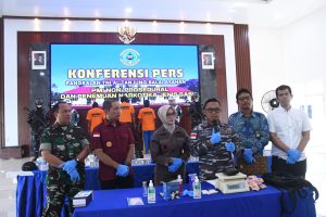Aksi Heroik Lanal TBA Berhasil Gagalkan PMI dan Narkoba