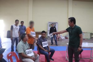 Rekonstruksi Kasus Pembunuhan di Dusun Kampung I, Polsek Padang Tualang Hadirkan 12 Adegan