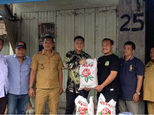 Sambangi Korban Kebakaran, Andreas Pandapotan Purba (APP) Beri Semangat & Bantuan Sembako