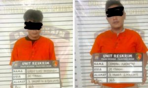 Diteriaki Maling, Dua Pelaku Curanmor Dibekuk Tim URC Polsek Patumbak