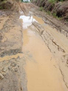 Puluhan Tahun Tak Tersentuh Pembangunan, Masyarakat Desa Garunggang Bermohon Agar Pemkab Langkat Berikan Akses Jalan