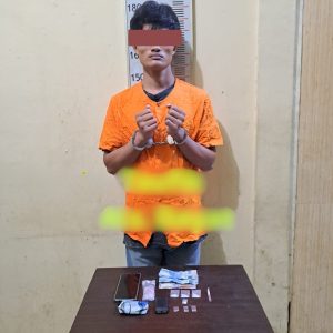 Terduga Pengedar Sabu di Babalan Diciduk Sat Narkoba Polres Langkat